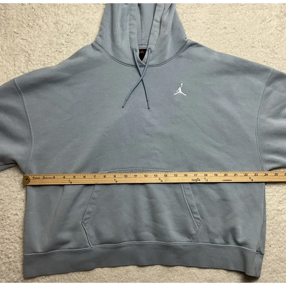 Jordan Men's Blue Pullover Long Sleeve Hoodie Size L